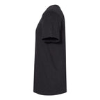 BELLA + CANVAS Unisex Sueded Tee - Black Heather - Direct Side
