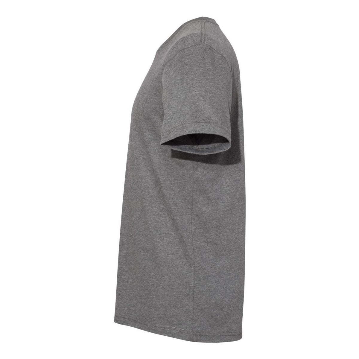 BELLA + CANVAS Unisex Sueded Tee - Deep Heather - Direct Side