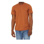 BELLA + CANVAS Unisex Sueded Tee - Heather Autumn - Front
