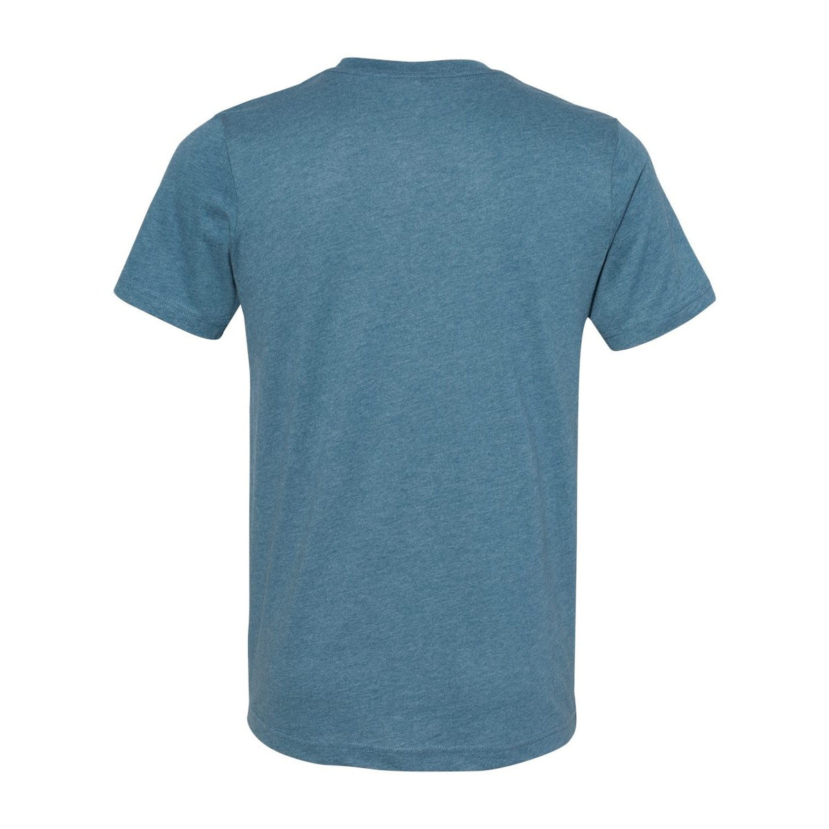 BELLA + CANVAS Unisex Sueded Tee - Heather Deep Teal - Back