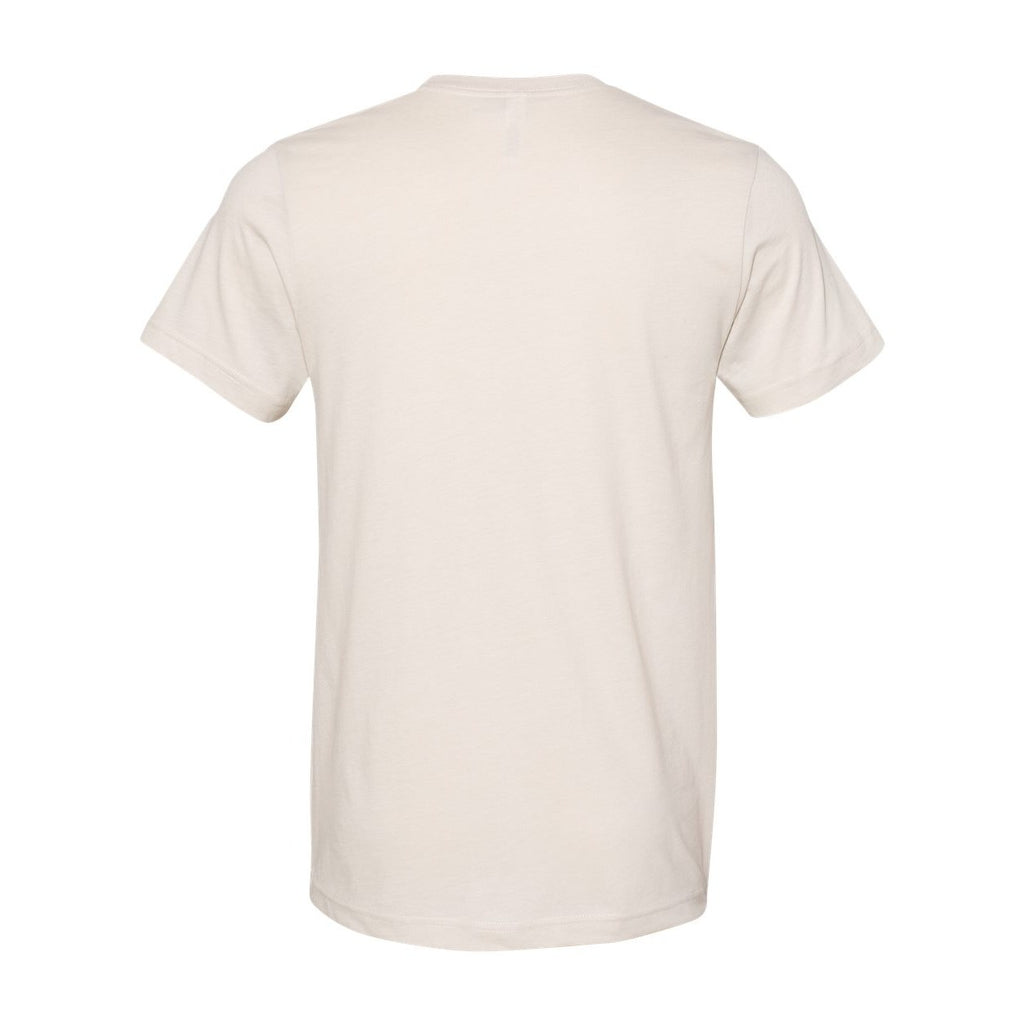 BELLA + CANVAS Unisex Sueded Tee - Heather Dust - Back