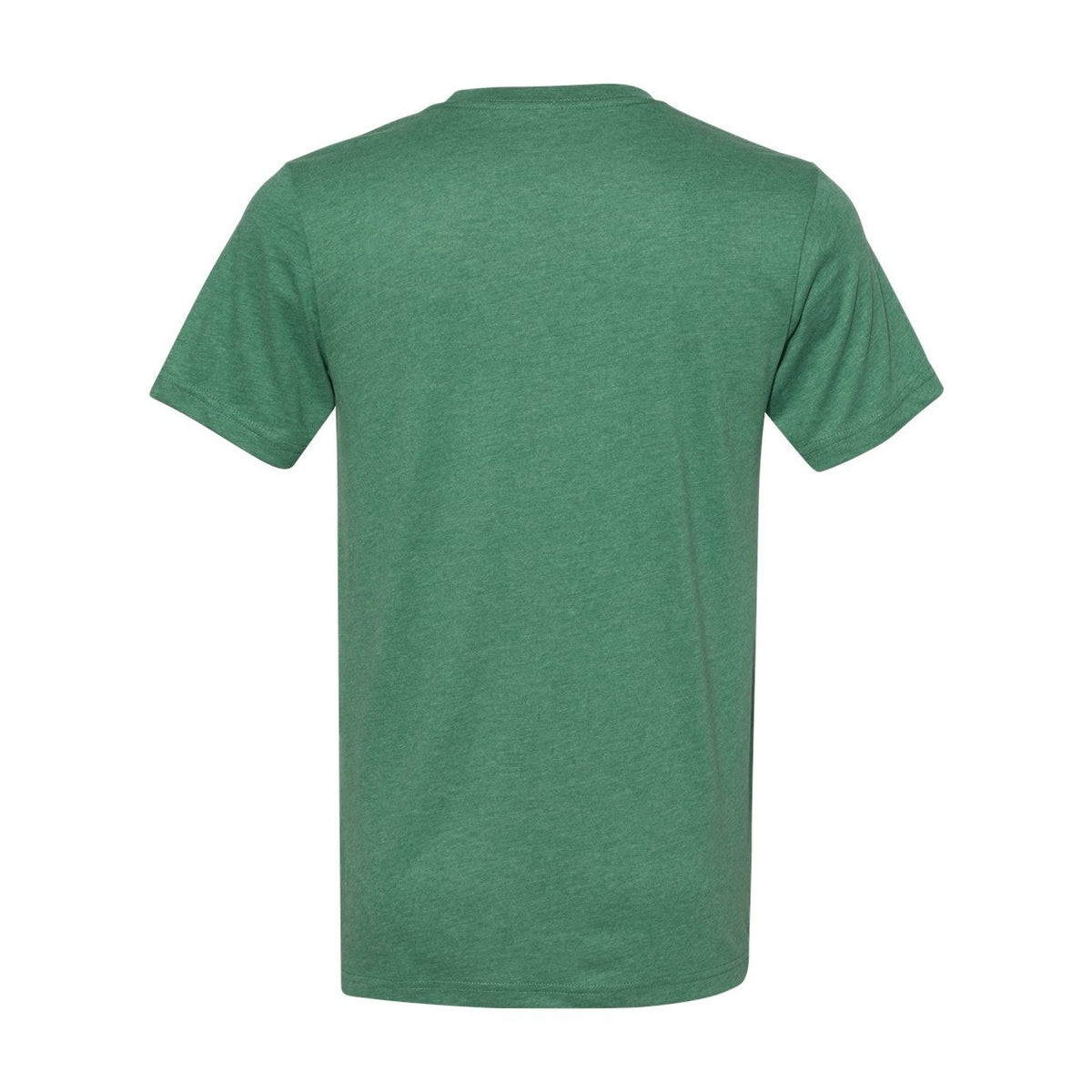BELLA + CANVAS Unisex Sueded Tee - Heather Grass Green - Back