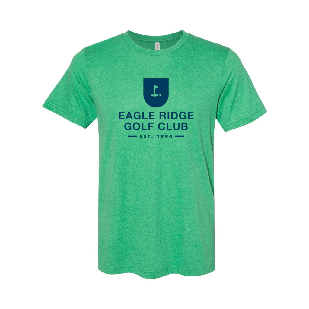 BELLA + CANVAS Unisex Sueded Tee - Heather Kelly - Front