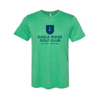 BELLA + CANVAS Unisex Sueded Tee - Heather Kelly - Front