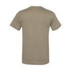 BELLA + CANVAS Unisex Sueded Tee - Heather Olive - Back