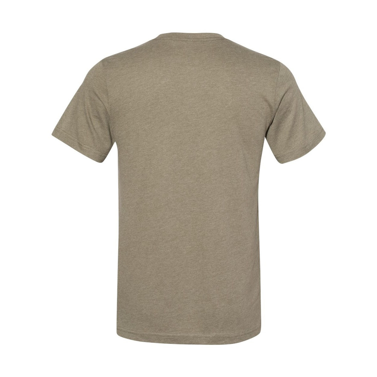 BELLA + CANVAS Unisex Sueded Tee - Heather Olive - Back