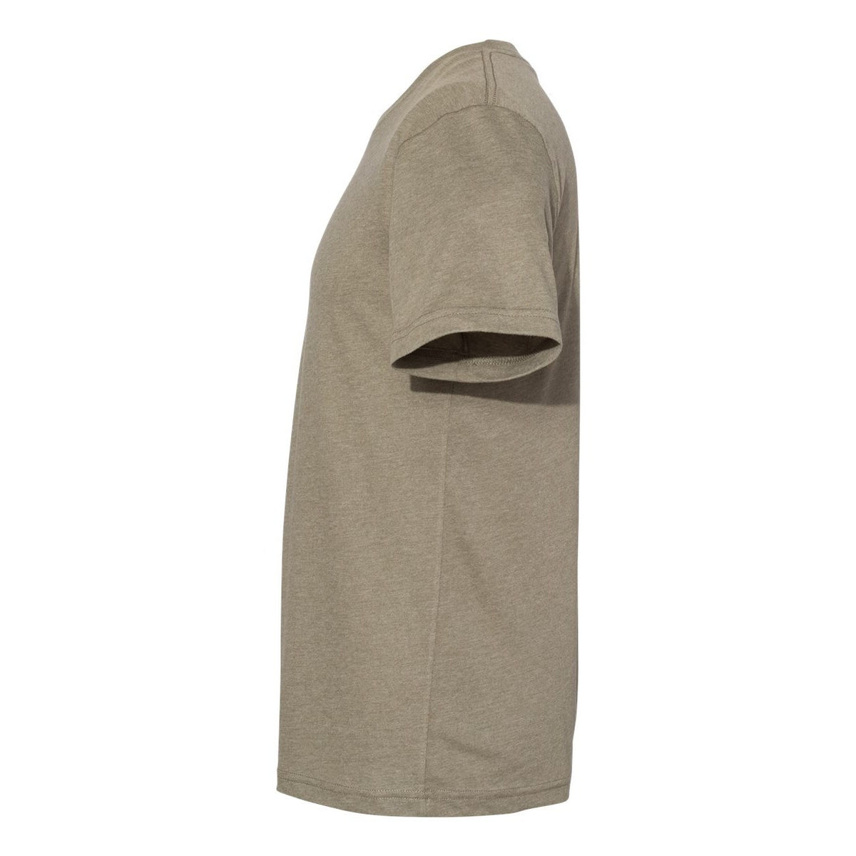 BELLA + CANVAS Unisex Sueded Tee - Heather Olive - Direct Side