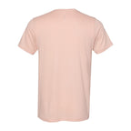 BELLA + CANVAS Unisex Sueded Tee - Heather Peach - Back