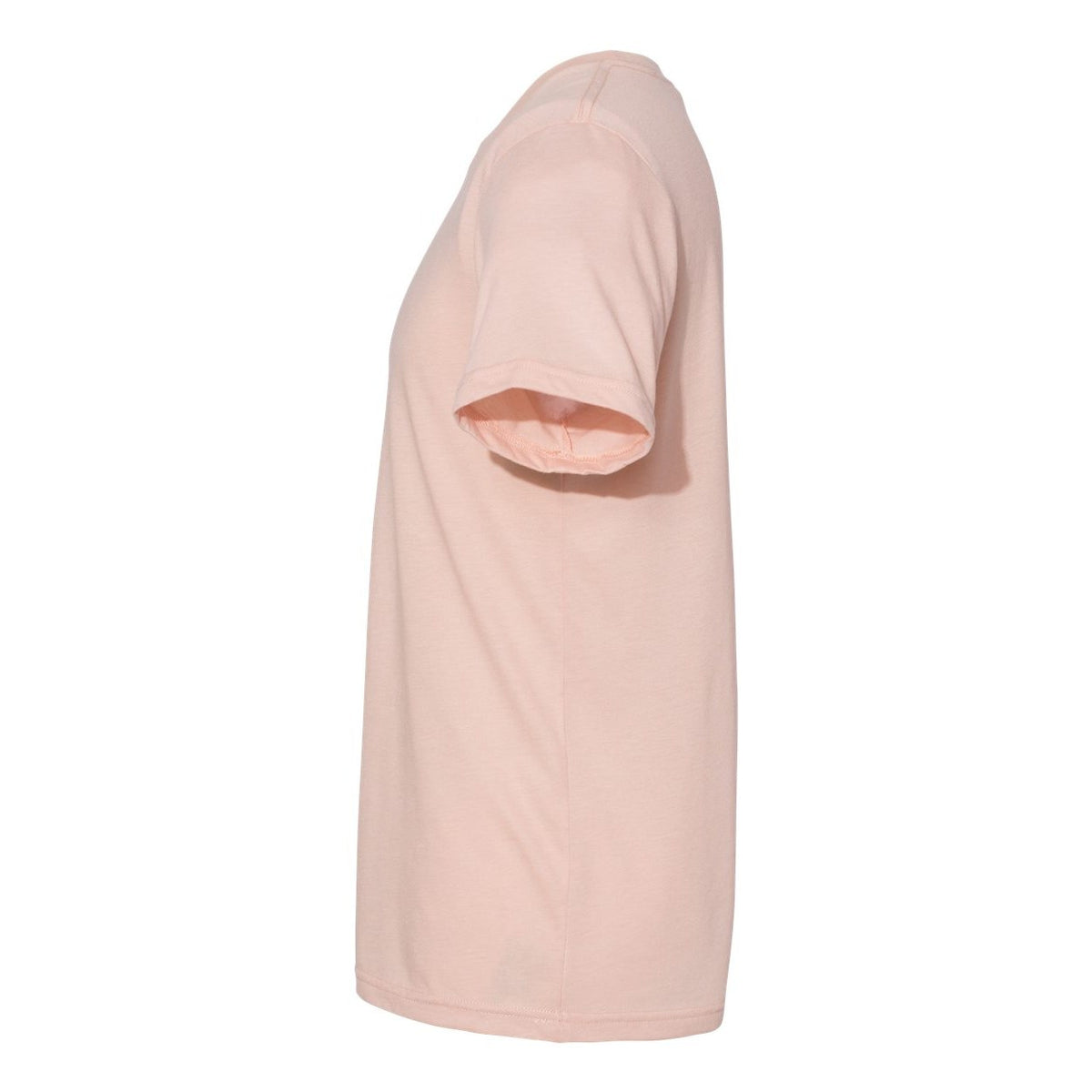 BELLA + CANVAS Unisex Sueded Tee - Heather Peach - Direct Side