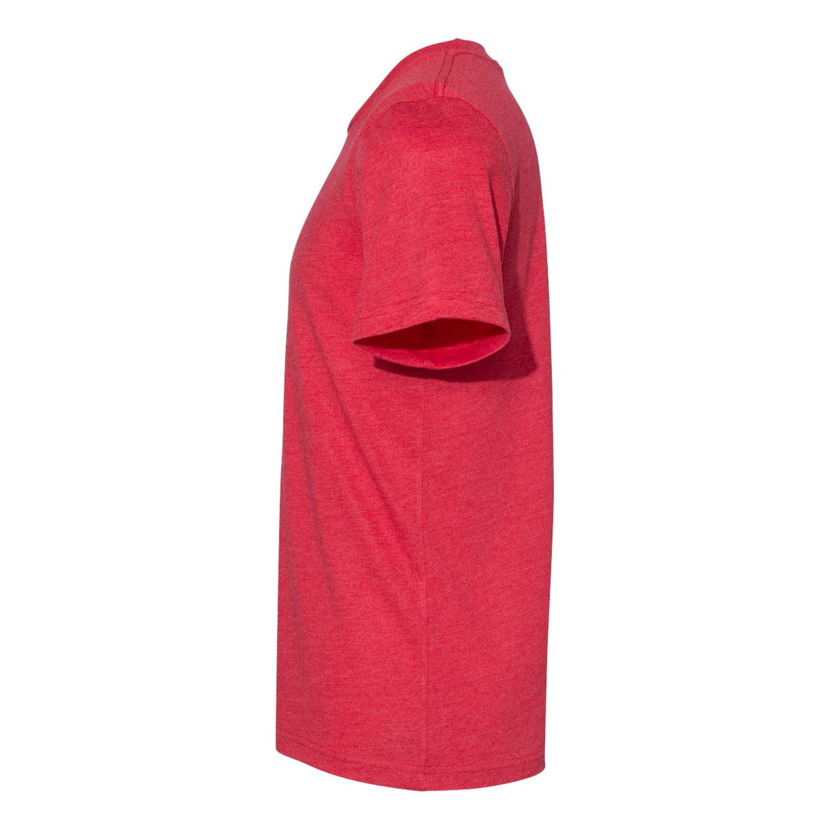 BELLA + CANVAS Unisex Sueded Tee - Heather Red - Direct Side