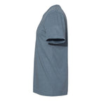 BELLA + CANVAS Unisex Sueded Tee - Heather Slate - Direct Side