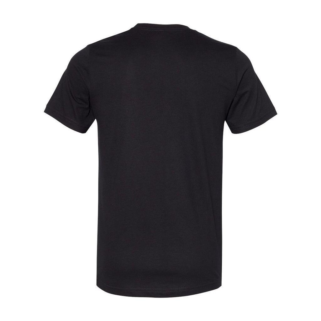 BELLA + CANVAS Unisex Sueded Tee - Solid Black Blend - Back