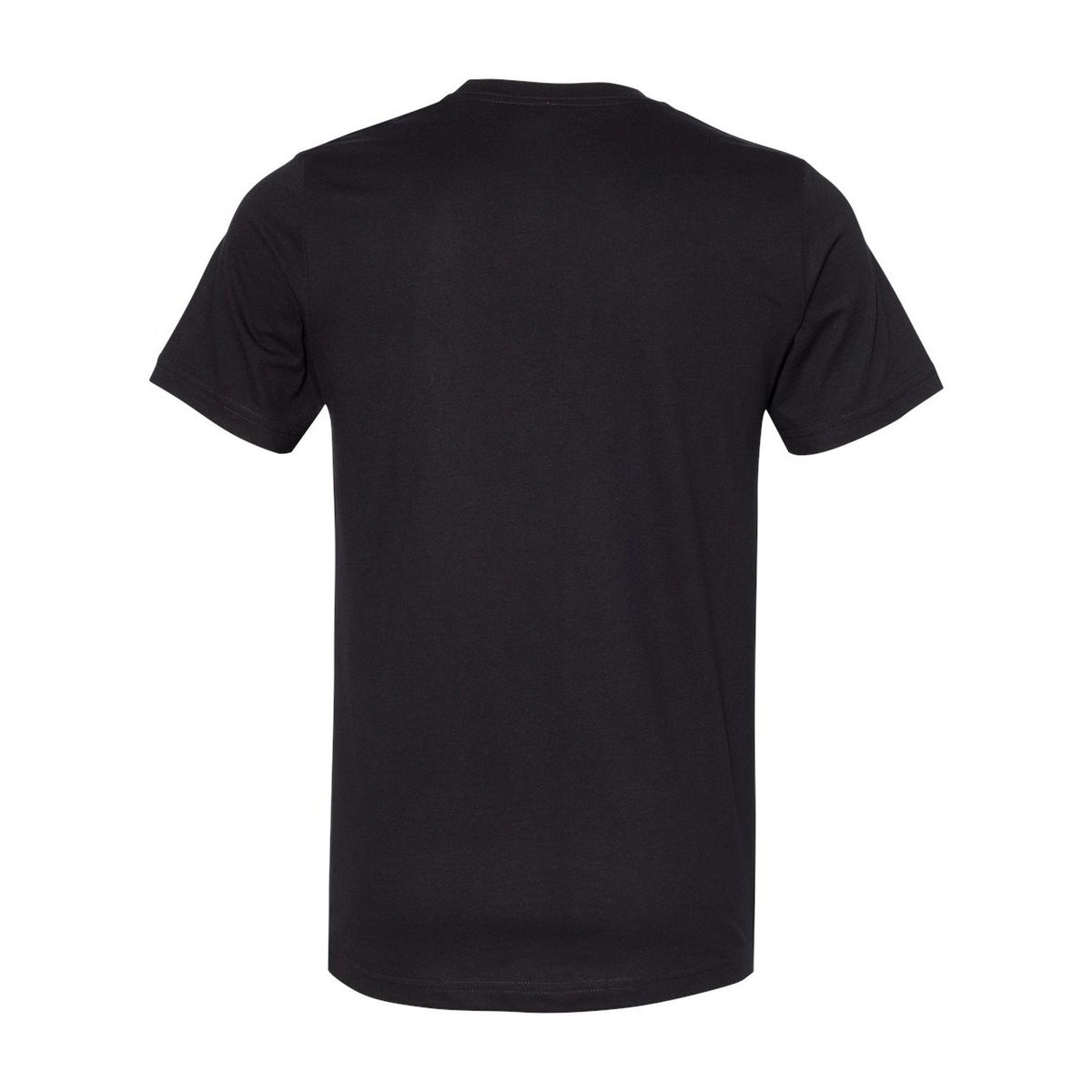 BELLA + CANVAS Unisex Sueded Tee - Solid Black Blend - Back