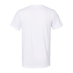 BELLA + CANVAS Unisex Sueded Tee - Solid White Blend - Back