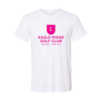 BELLA + CANVAS Unisex Sueded Tee - Solid White Blend - Front