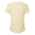 BELLA + CANVAS Women's Relaxed Fit Heather CVC Tee - Heather French Vanilla - Back