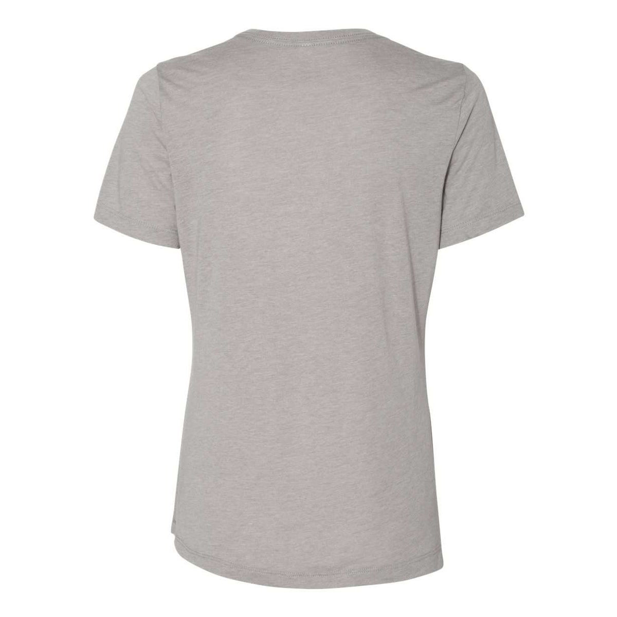BELLA + CANVAS Women's Relaxed Fit Triblend Tee - Athletic Grey Triblend - Back