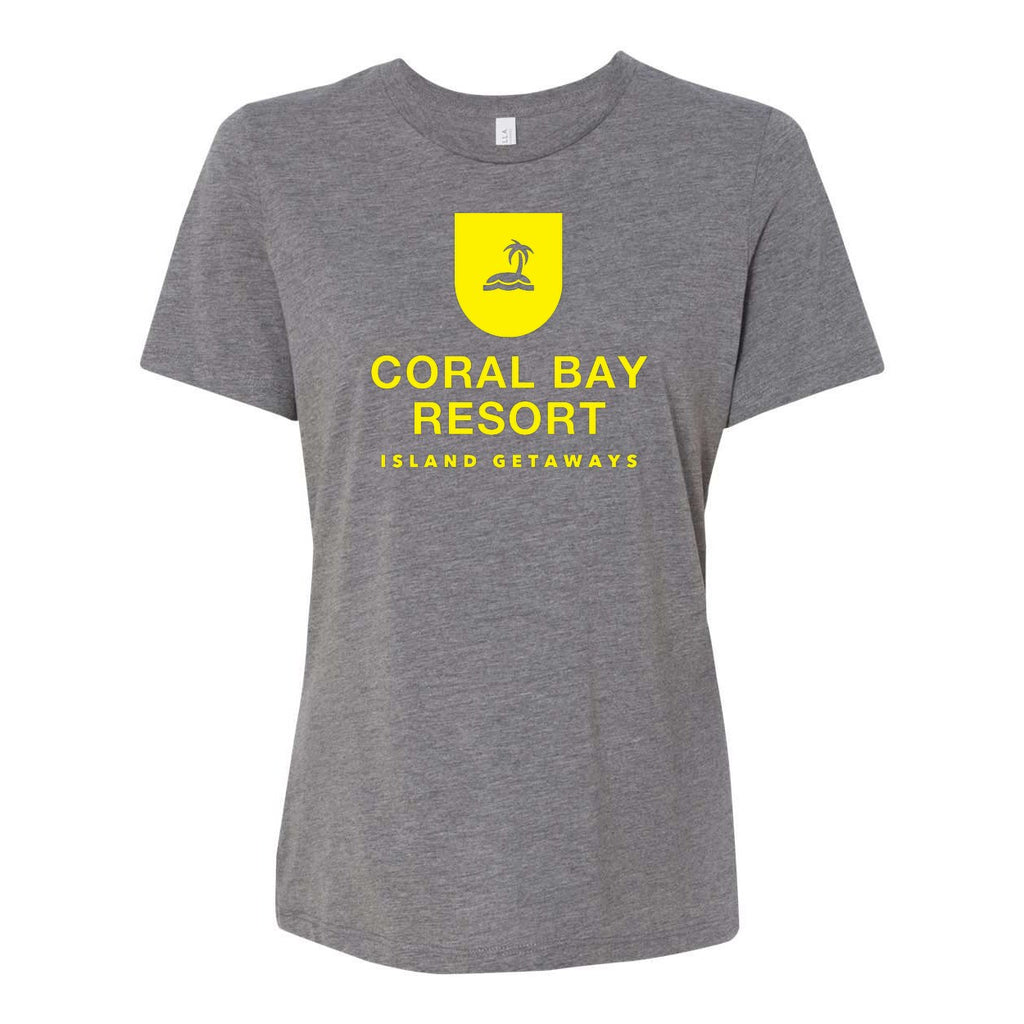 BELLA + CANVAS Women's Relaxed Fit Triblend Tee - Grey Triblend - Front