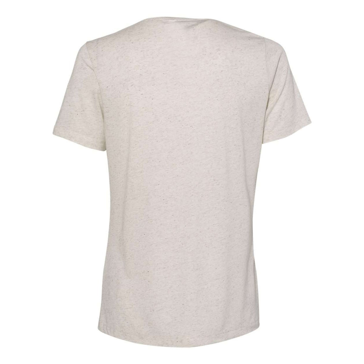 BELLA + CANVAS Women's Relaxed Fit Triblend Tee - Oatmeal Triblend - Back