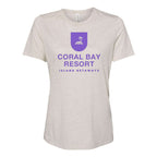 BELLA + CANVAS Women's Relaxed Fit Triblend Tee - Oatmeal Triblend - Front