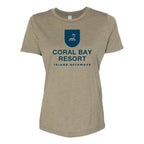 BELLA + CANVAS Women's Relaxed Fit Triblend Tee - Olive Triblend - Front