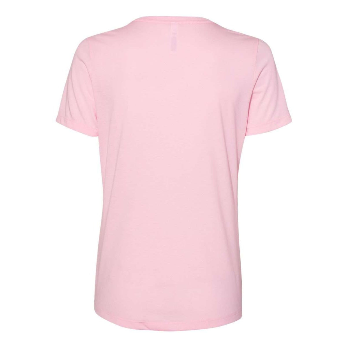 BELLA + CANVAS Women's Relaxed Fit Triblend Tee - Pink Triblend - Back