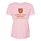 BELLA + CANVAS Women's Relaxed Fit Triblend Tee - Pink Triblend - Front