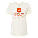 BELLA + CANVAS Women's Relaxed Fit Triblend Tee - Solid Natural Triblend - Front
