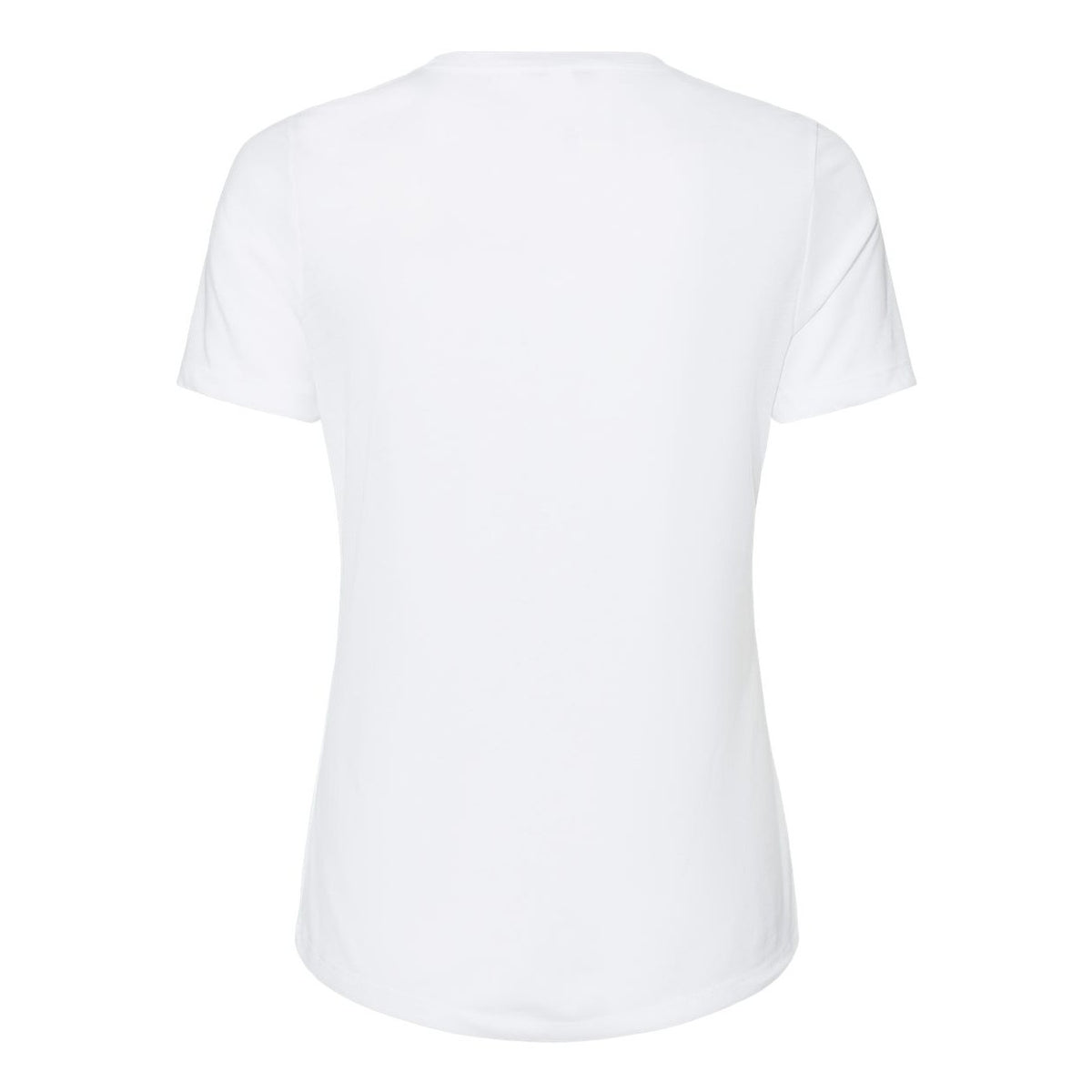 BELLA + CANVAS Women's Relaxed Fit Triblend Tee - Solid White Triblend - Back