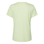 BELLA + CANVAS Women's Relaxed Fit Triblend Tee - Spring Green Triblend - Back
