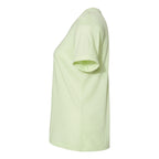 BELLA + CANVAS Women's Relaxed Fit Triblend Tee - Spring Green Triblend - Direct Side