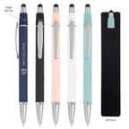 Bella Pen with Stylus in Recycled Aluminum - Navy