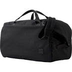 Bellroy Classic Duffel Bag with AirTag Pocket, 45L Embroidery - Black - Left Angle