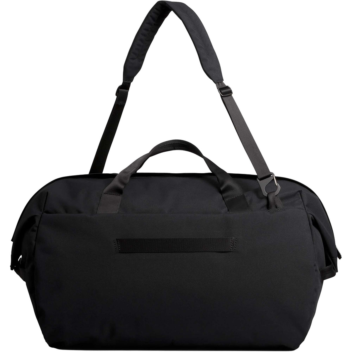 Bellroy Classic Duffel Bag with AirTag Pocket, 45L Transfer - Black - Back