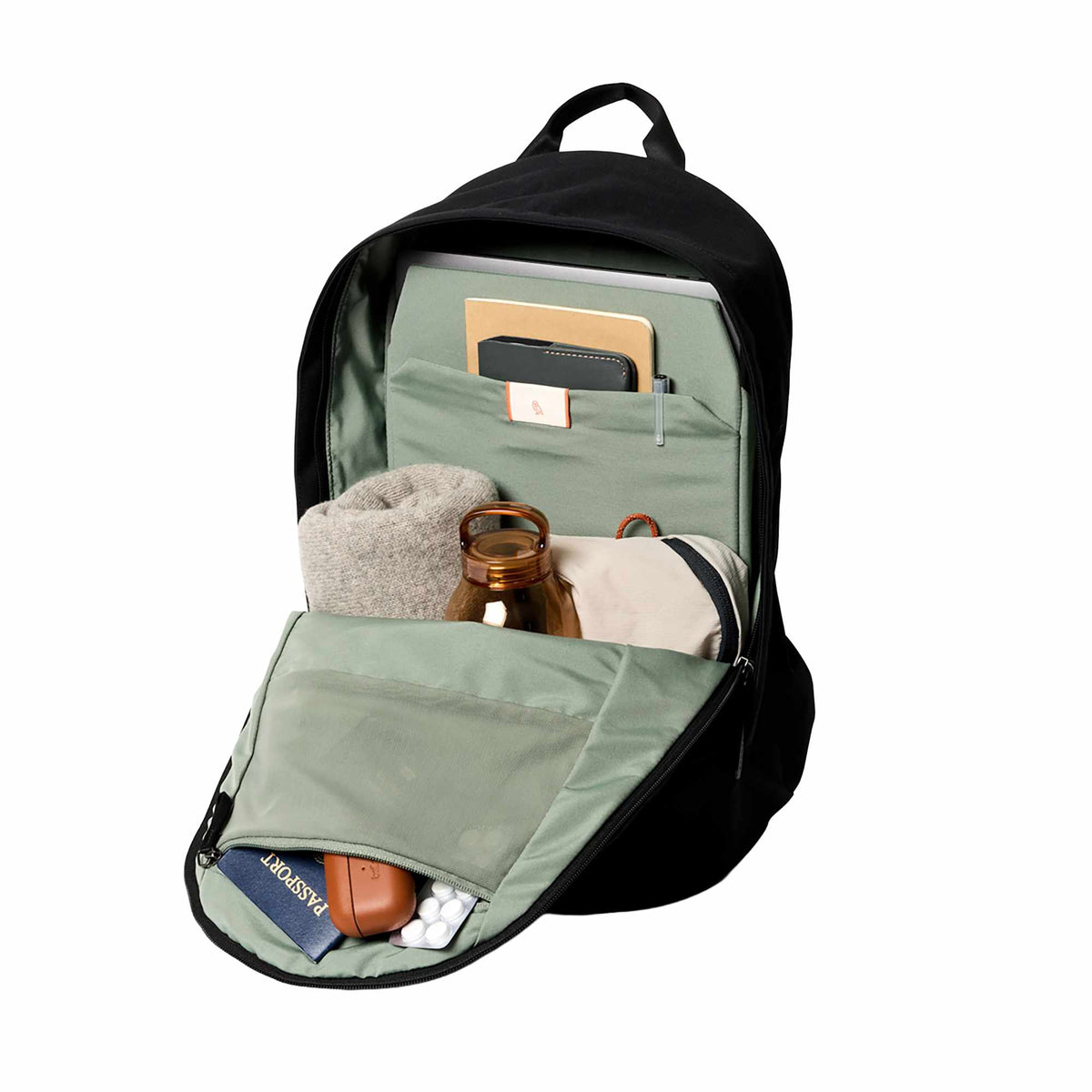 Bellroy Classic Laptop Backpack, 16 Inch Transfer - Black - Right Angle