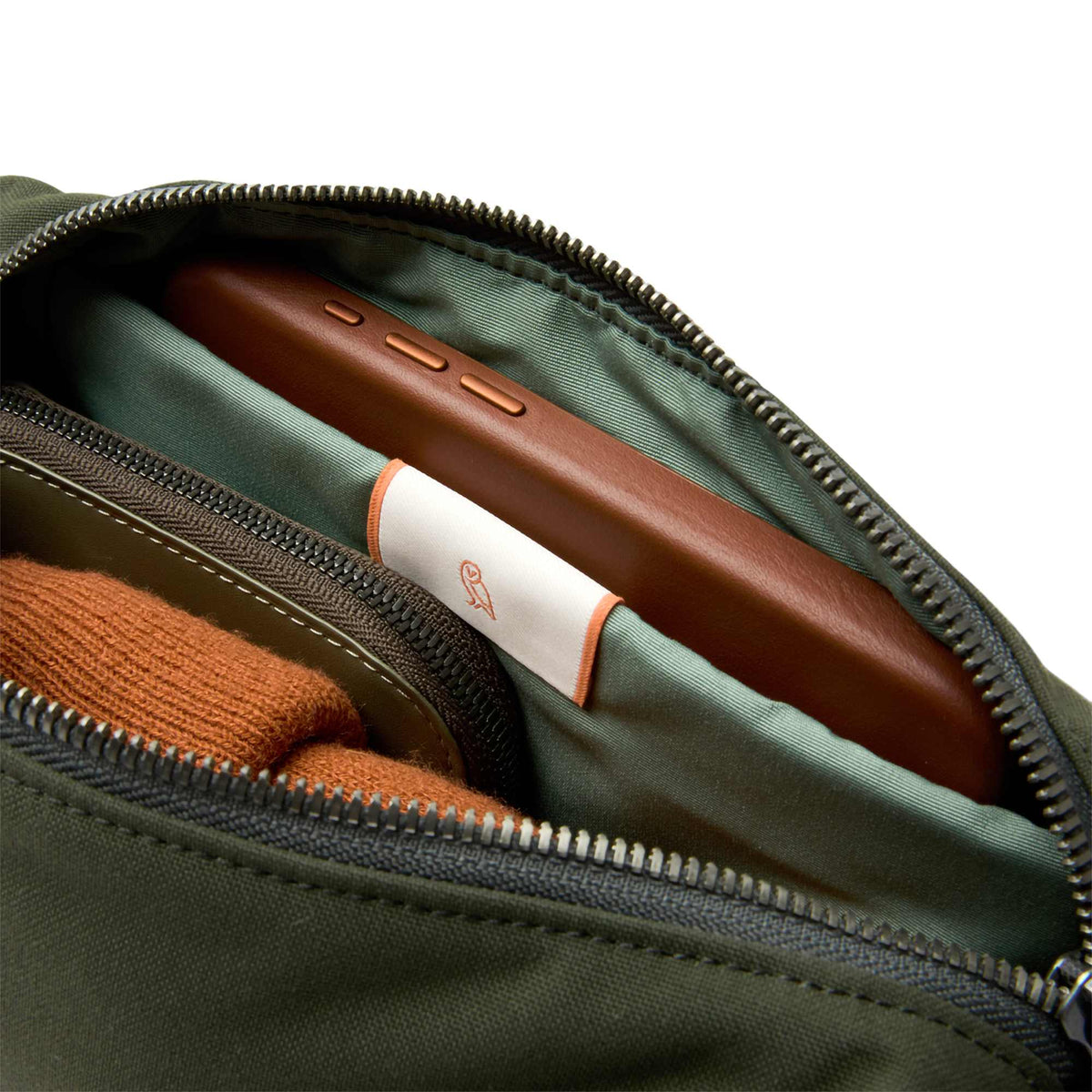 Bellroy Classic Sling Bag, 3L Transfer - Olive - Detail 2