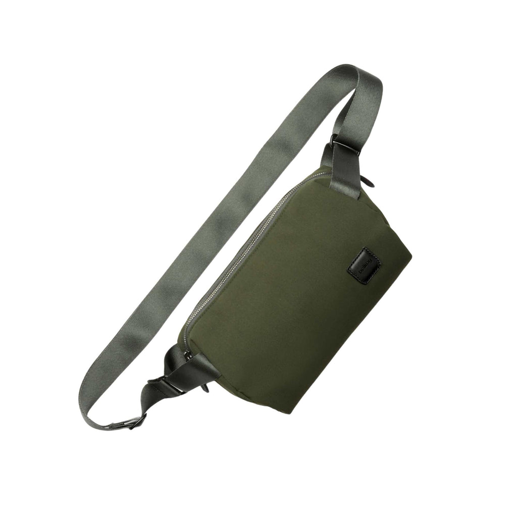 Bellroy Classic Sling Bag, 3L Transfer - Olive - Right Angle 2