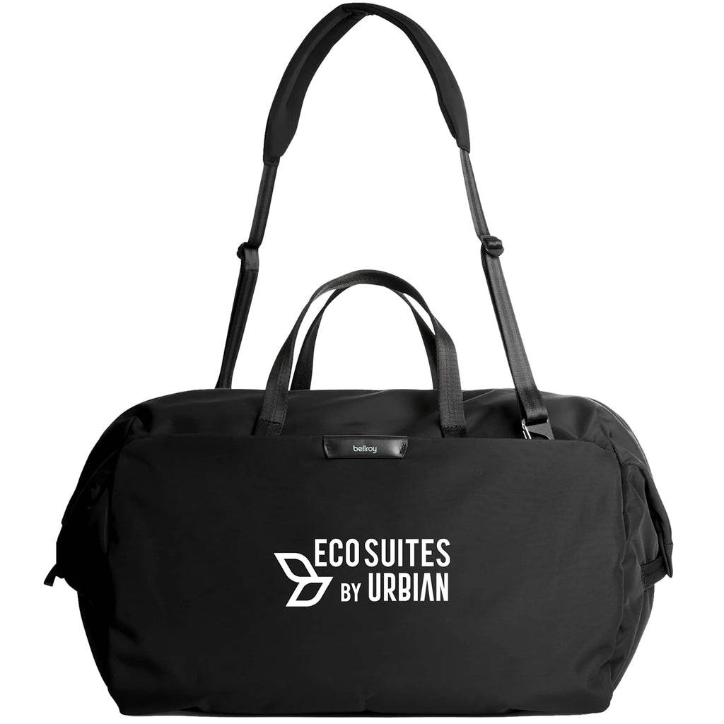 Bellroy Classic Weekender Duffel Bag, 45L Transfer - Black - Front
