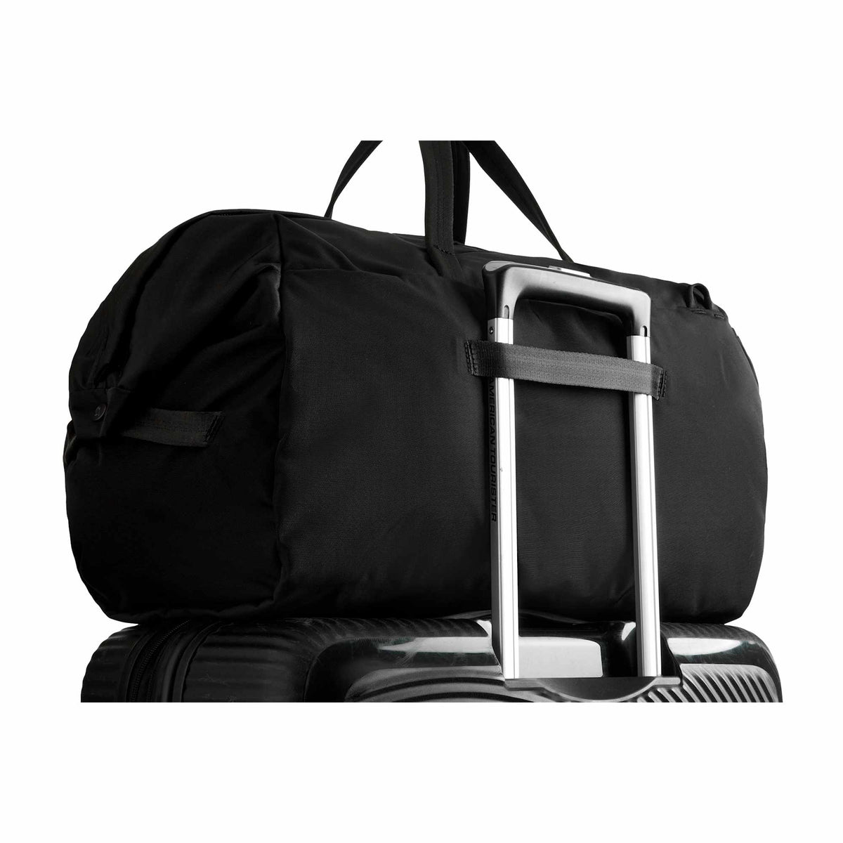 Bellroy Classic Weekender Duffel Bag, 45L Transfer - Black - Left Angle 2