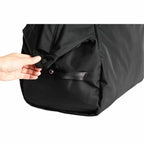 Bellroy Classic Weekender Duffel Bag, 45L Transfer - Black - Left Angle 3
