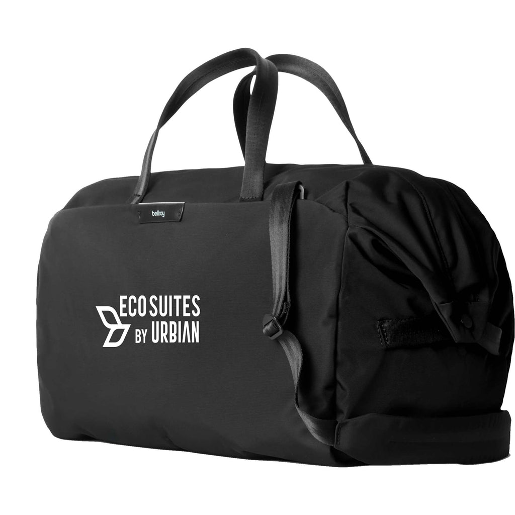 Bellroy Classic Weekender Duffel Bag, 45L Transfer - Black - Left Angle