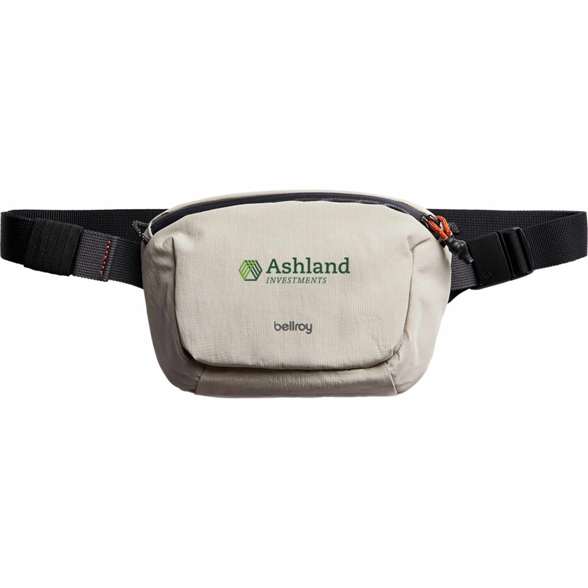 Bellroy Lite Belt Bag in Recycled Ripstop Transfer - ASH - Front