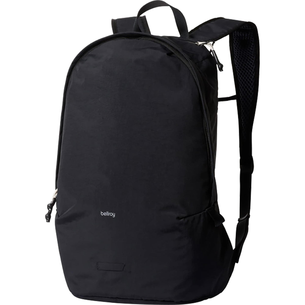 Bellroy Lite Packable Daypack in Recycled PET Embroidery - Black - Left Angle 2