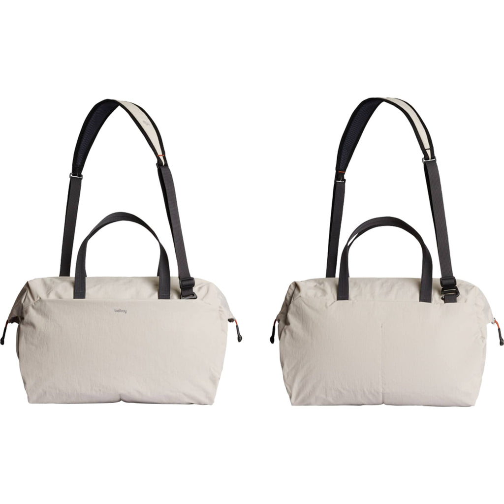 Bellroy Lite Packable Duffel Bag in Recycled Ripstop Transfer - ASH - Front Back