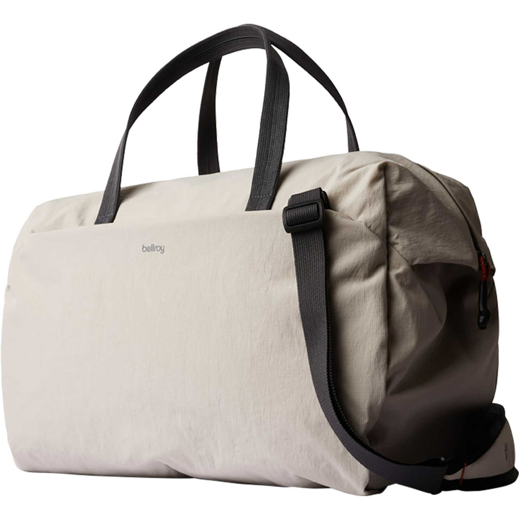 Bellroy Lite Packable Duffel Bag in Recycled Ripstop Transfer - ASH - Left Angle