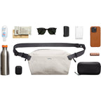 Bellroy Lite Sling Bag in Recycled Ripstop, 7L Transfer - ASH - Front Props