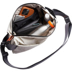 Bellroy Lite Sling Bag in Recycled Ripstop, 7L Transfer - ASH - Top Open 2
