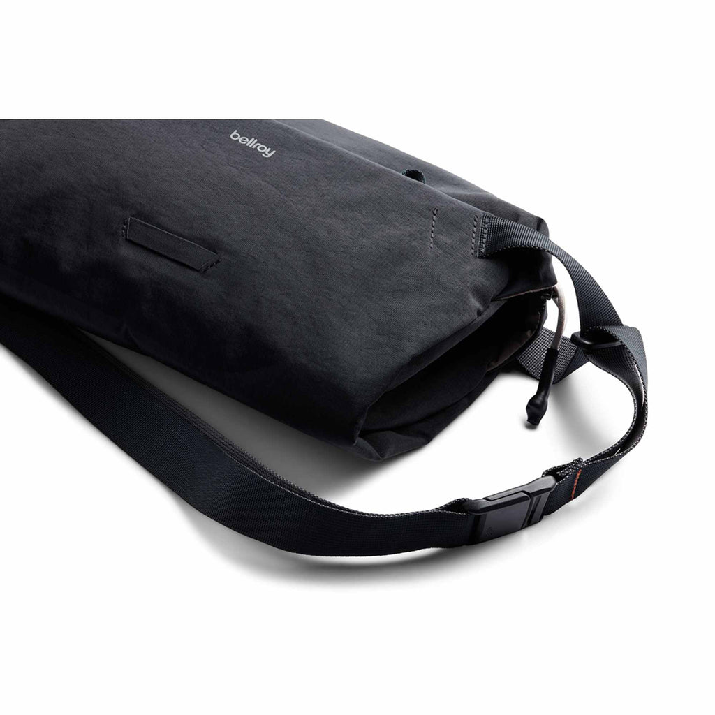 Bellroy Lite Sling Bag in Recycled Ripstop, 7L Transfer - Black - Left Angle Detail