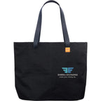 Bellroy Market Tote in Recycled Nylon Embroidery - Black - Front