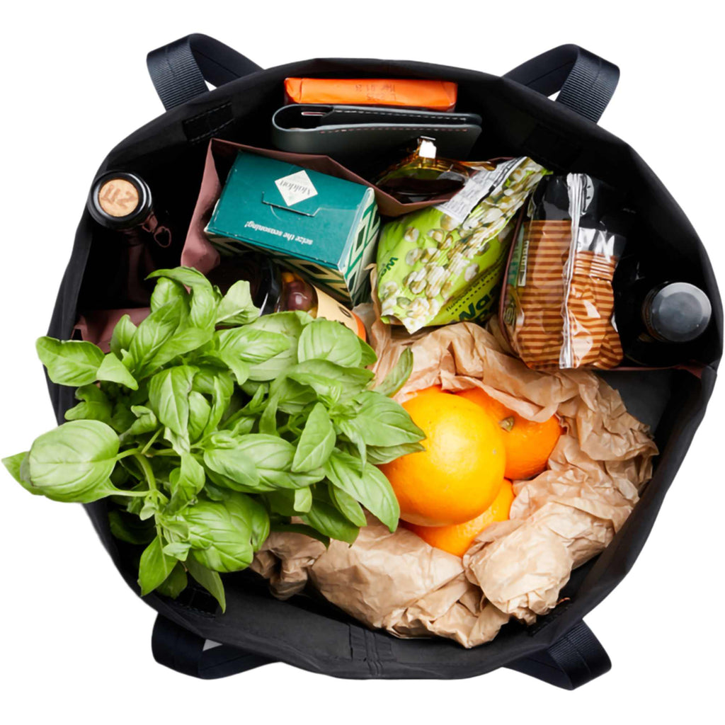 Bellroy Market Tote in Recycled Nylon Embroidery - Black - Top